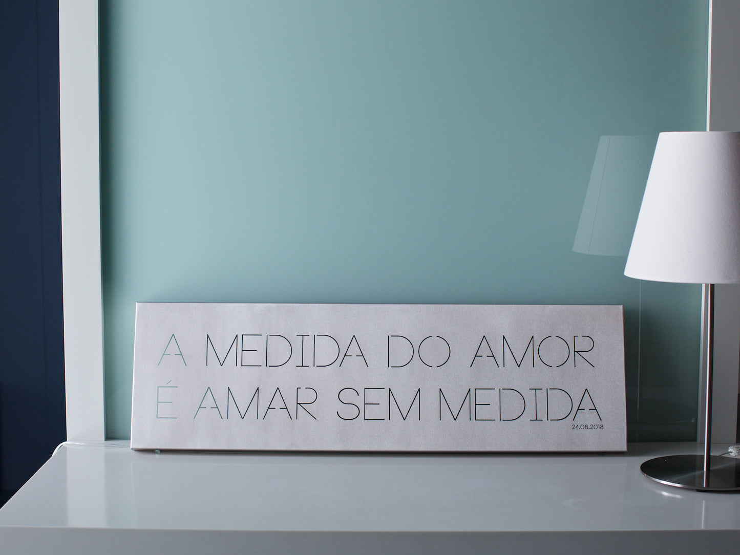 A medida do amor é amar sem medida/ A