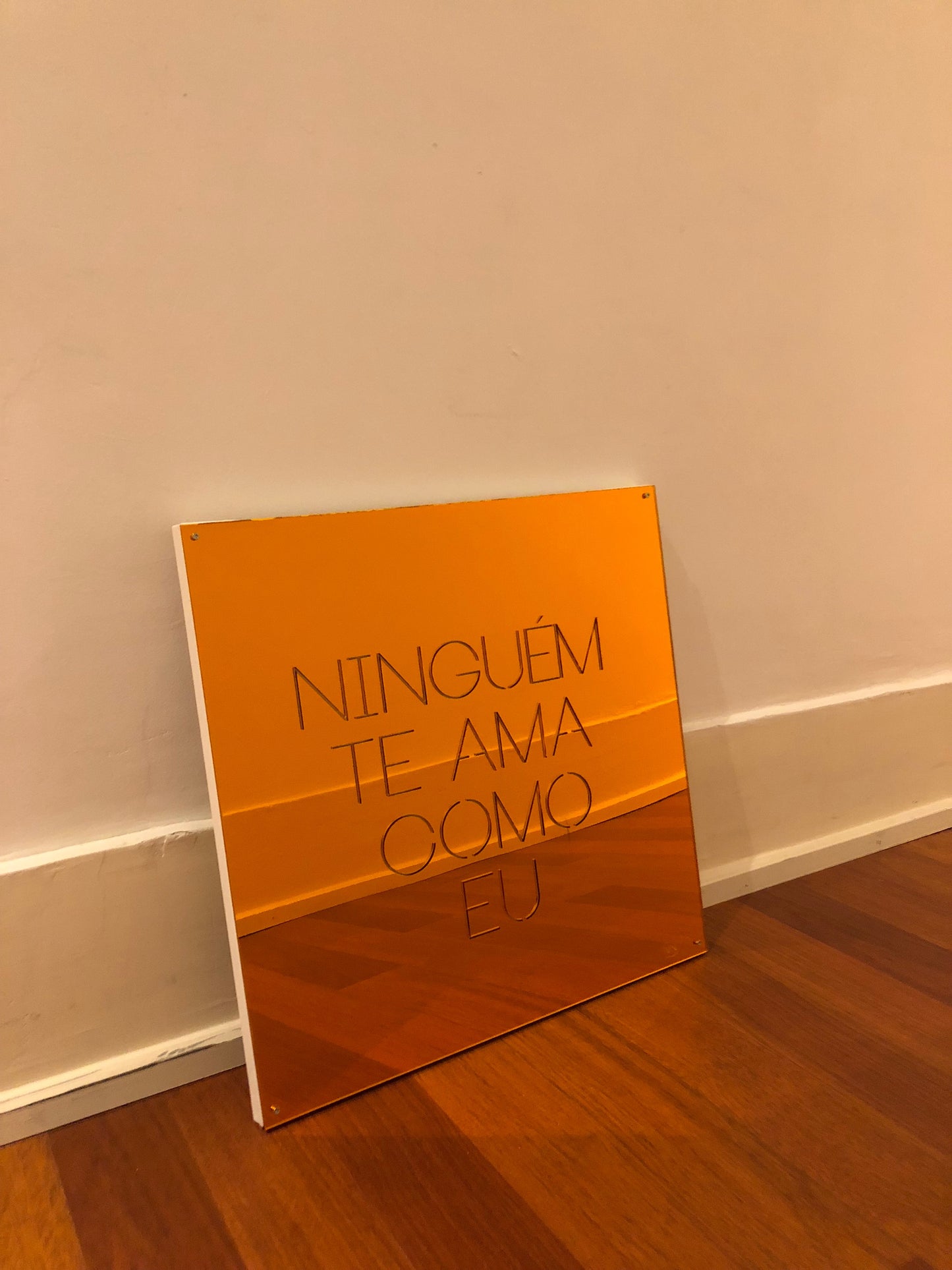 Ninguém te ama como eu / Acrílico