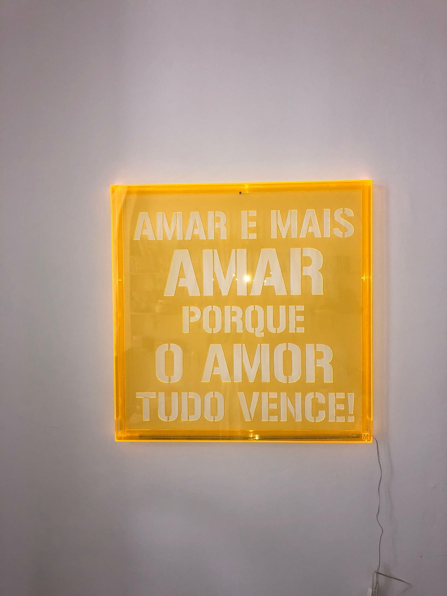 Amar e mais amar / Caixa Acrílico