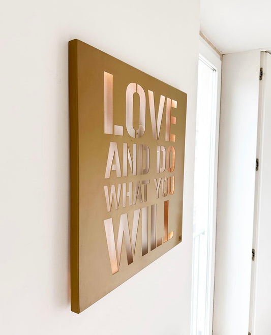 Love and do what you want