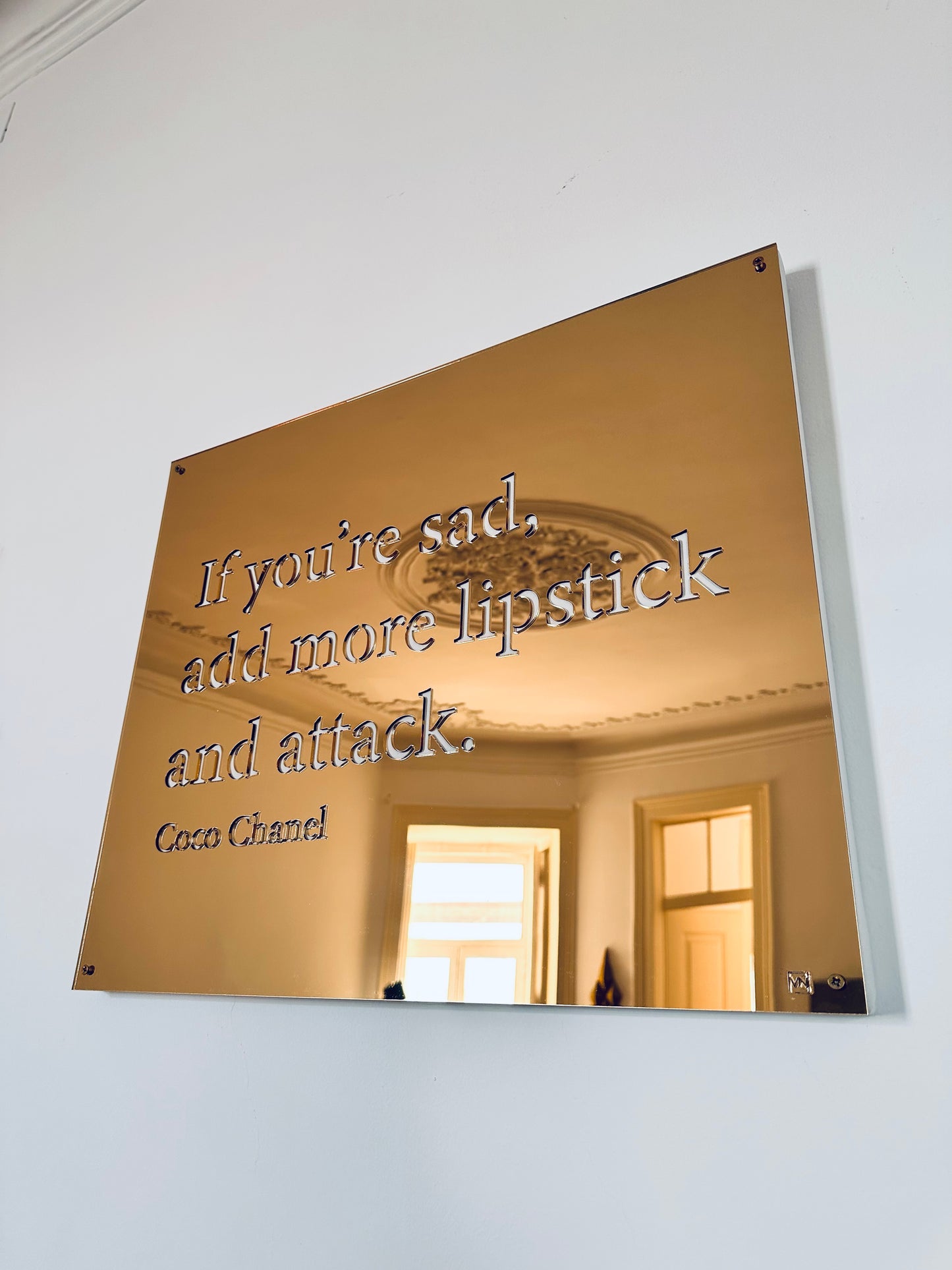 Add more lipstick / coco chanel