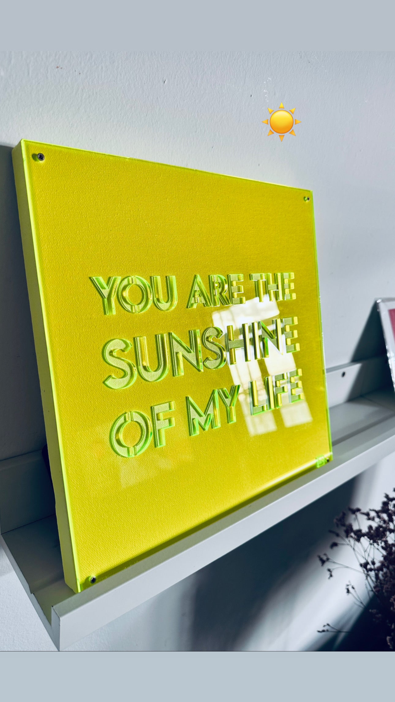 You are the sunshine