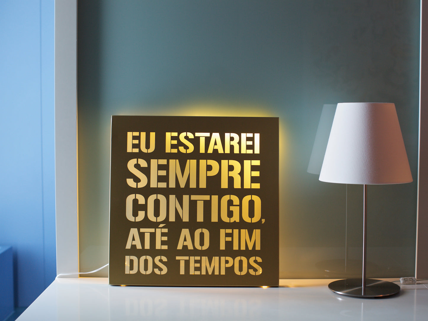 Eu estarei sempre contigo até ao fim dos tempos