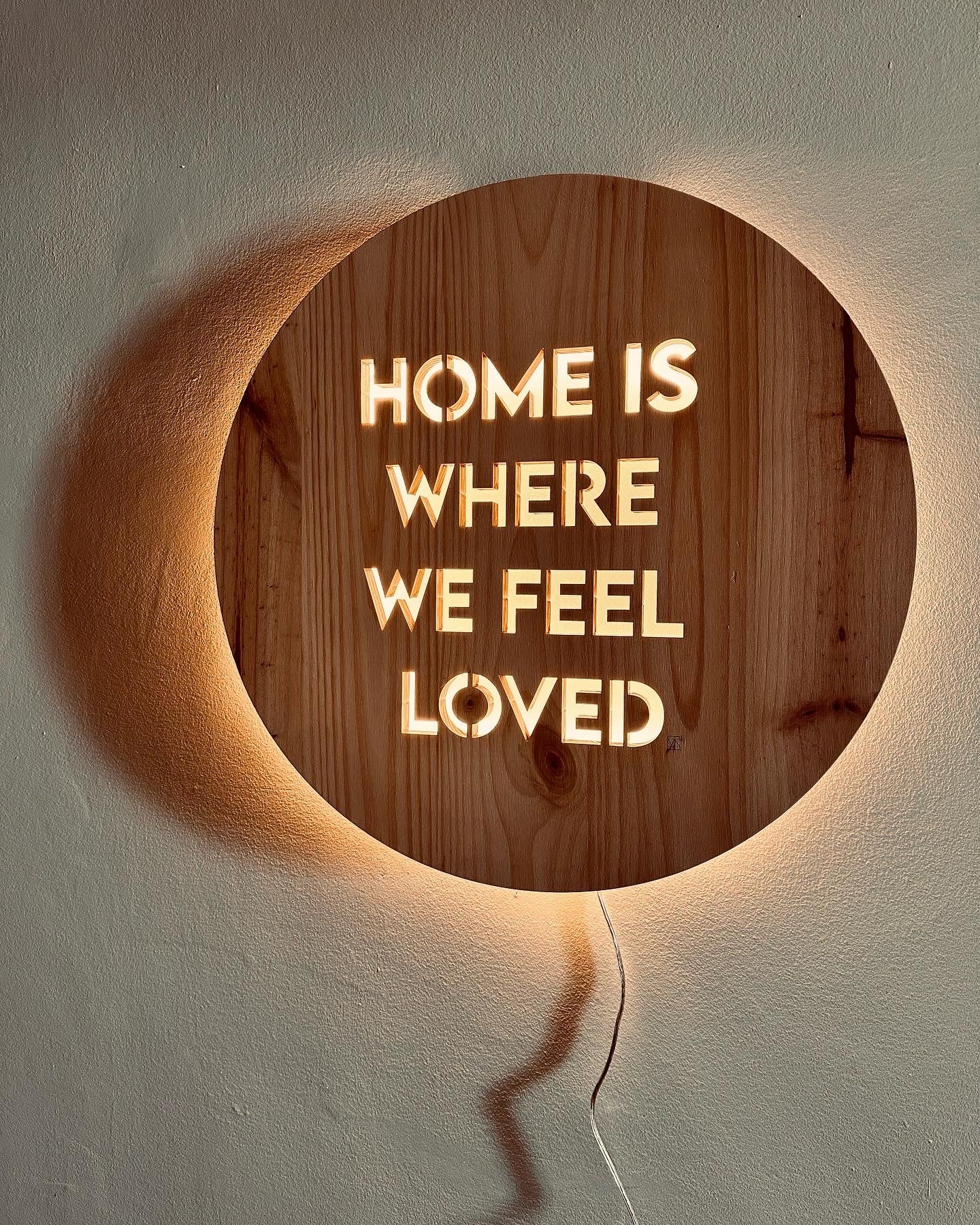 Home is where we feel loved